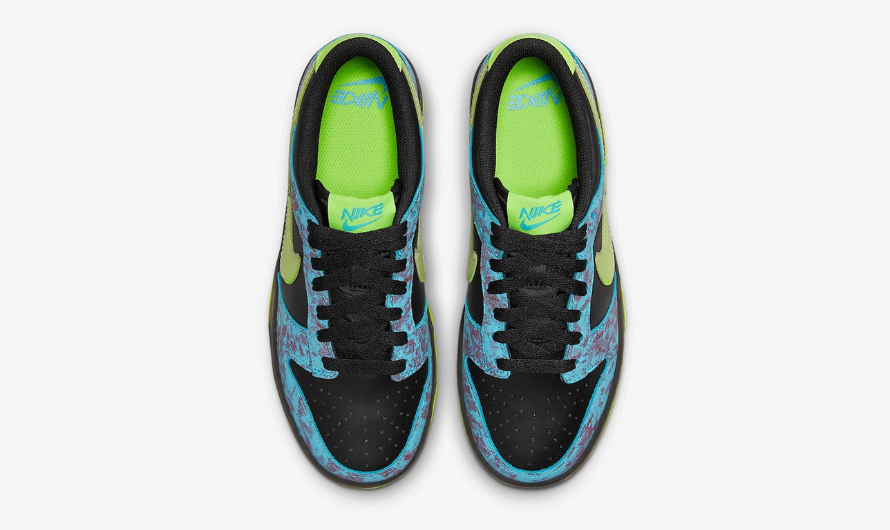 Nike Dunk Low GS "Acid Washed Volt"