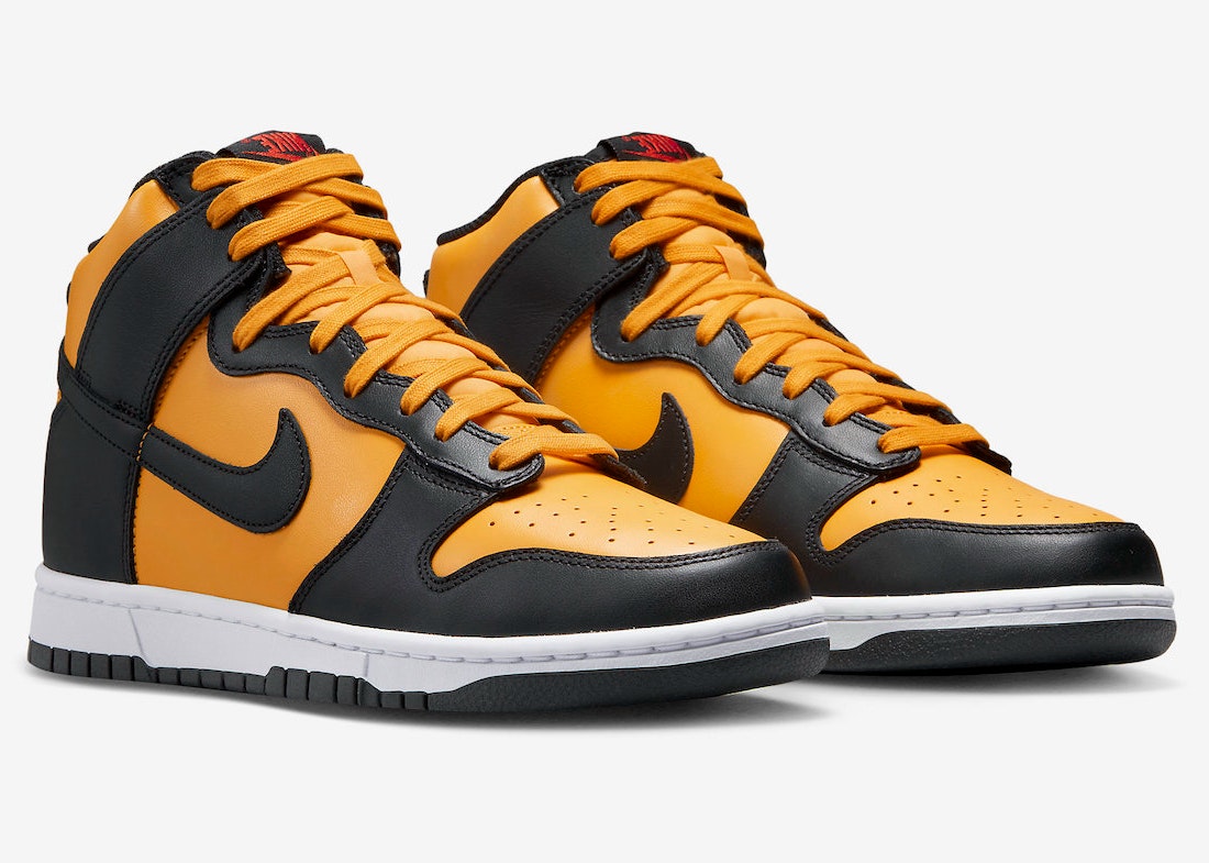 Nike Dunk High "Reverse Goldenrod"