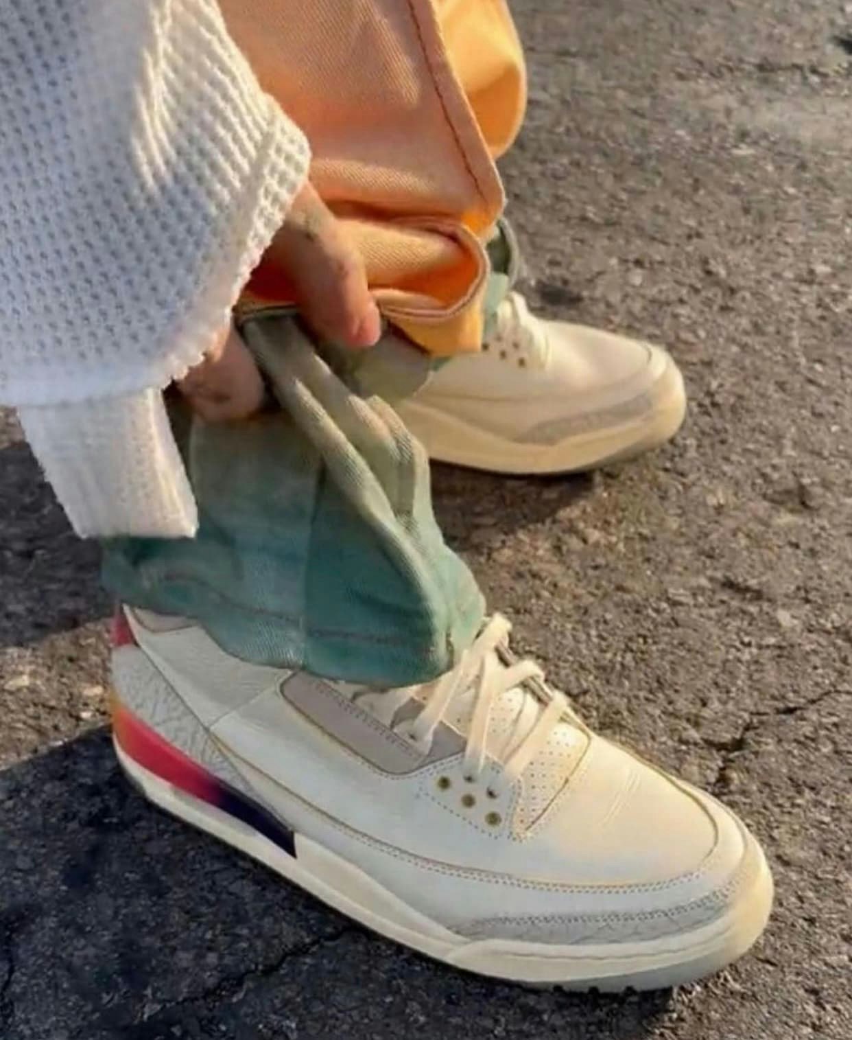 J Balvin x Air Jordan 3 "Medellín Sunset"