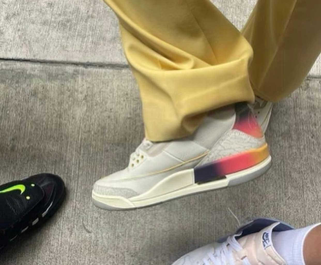 J Balvin x Air Jordan 3 "Medellín Sunset"