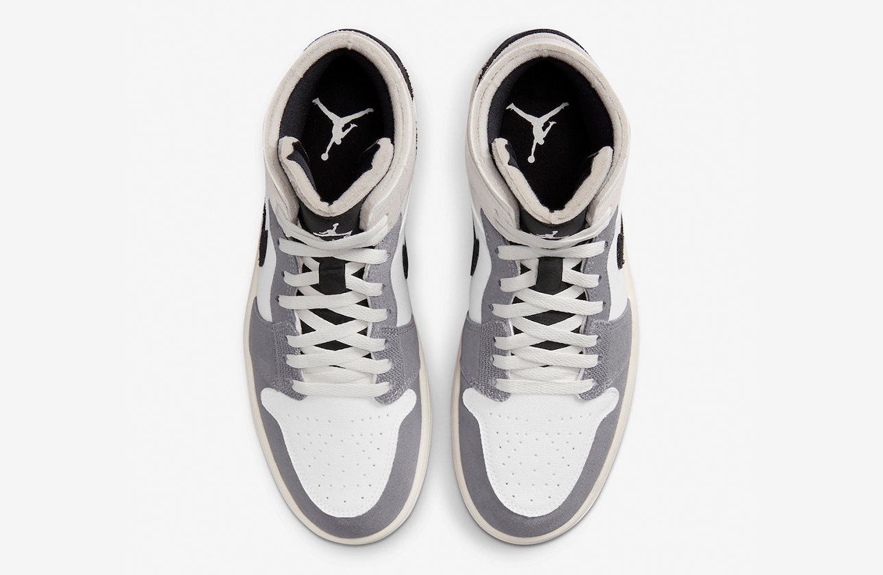 Air Jordan 1 Mid Craft "Cement Grey"