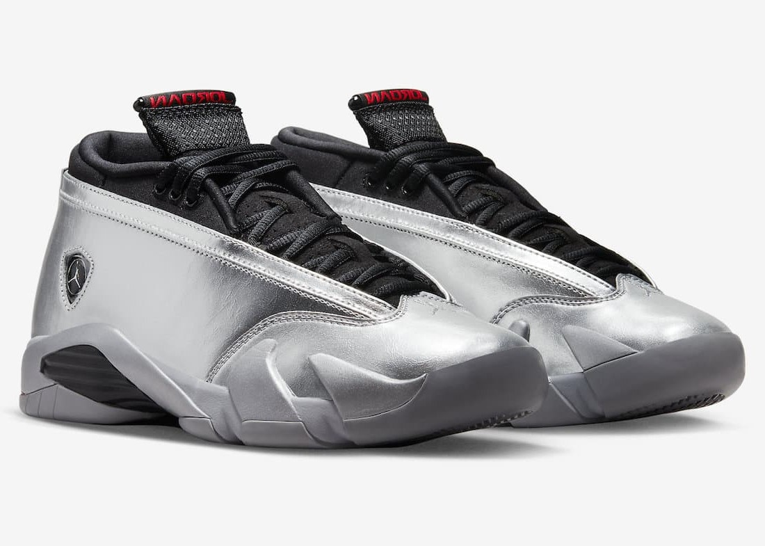 Air Jordan 14 Low "Metallic Silver"