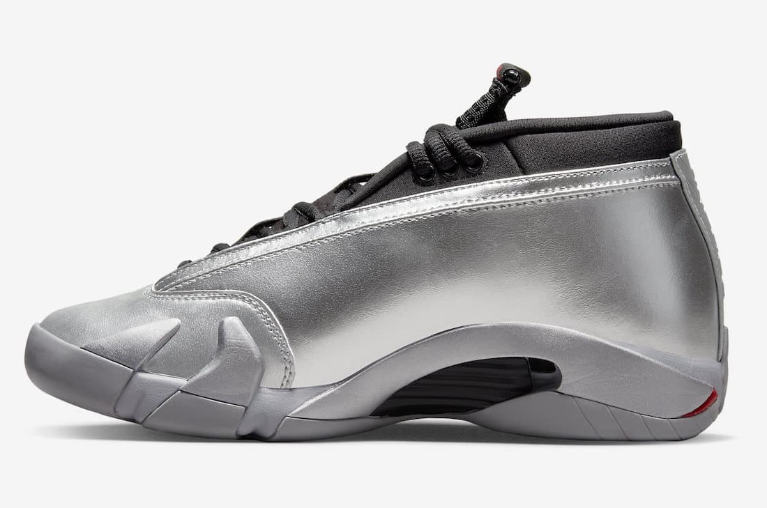 Air Jordan 14 Low "Metallic Silver"