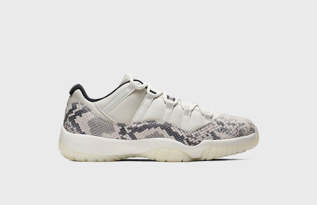 Air Jordan 11 Retro Low "Snakeskin - Light Bone"