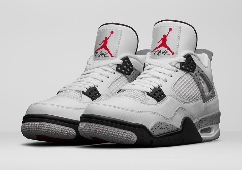 Air Jordan 4 Retro "White Cement" 