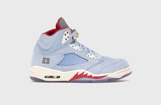 Trophy Room x Air Jordan 5 Retro "Ice Blue" Trophy Room x Air Jordan 5 Retro "Ice Blue"
