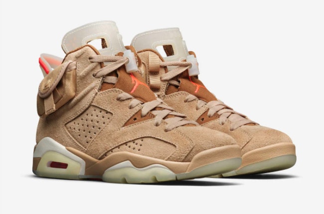 Travis Scott x Air Jordan 6 “British Khaki”