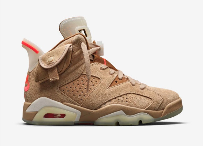 Travis Scott x Air Jordan 6 “British Khaki”