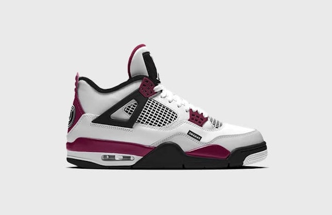 PSG x Air Jordan 4 Retro "Bordeaux"