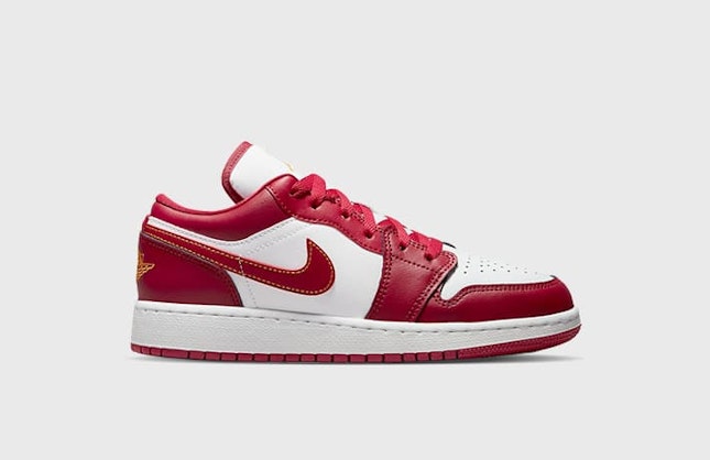 Air Jordan 1 Low GS "Cardinal Red"