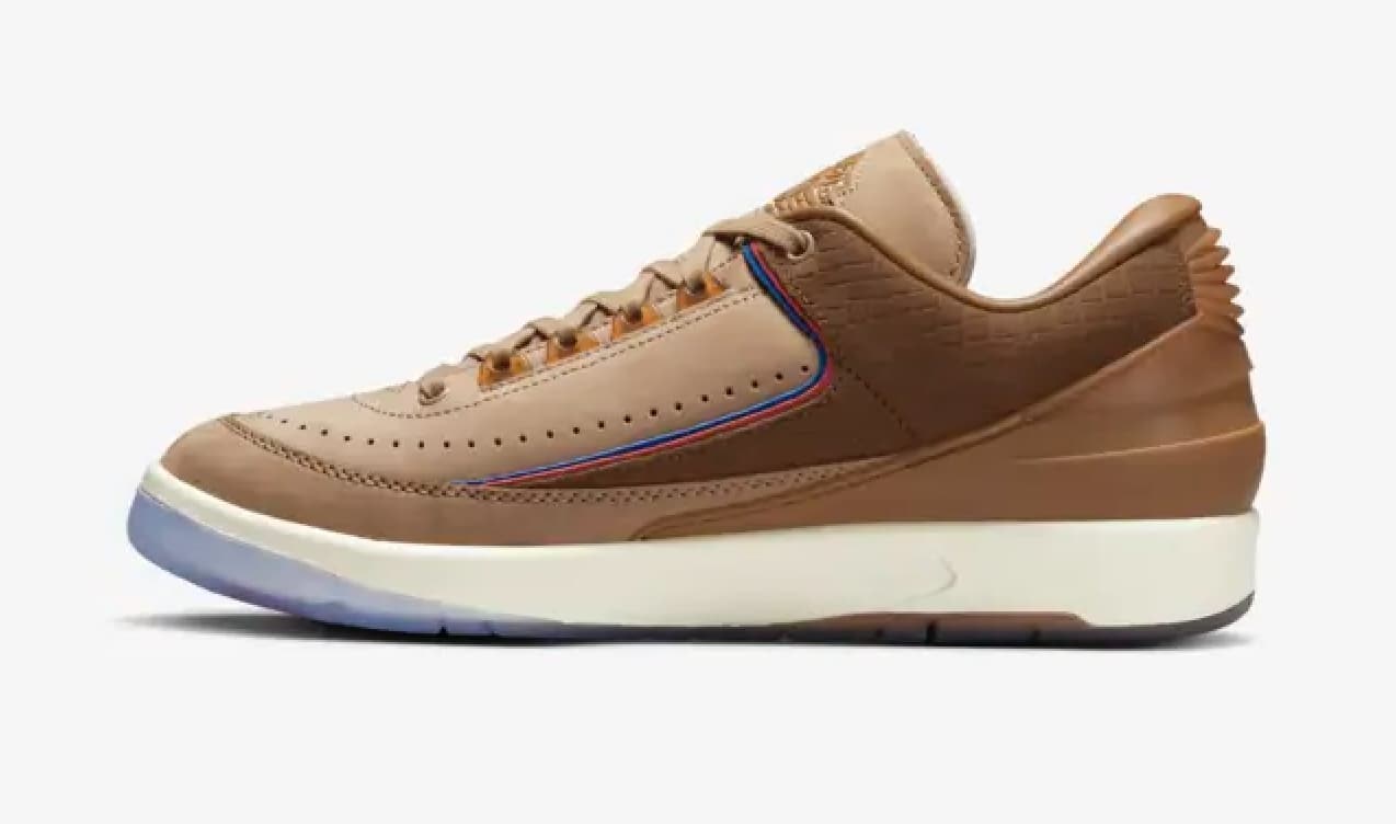 Two 18 x Air Jordan 2 Low "Brown"