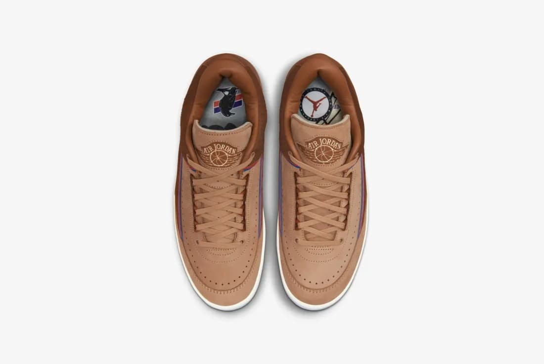 Two 18 x Air Jordan 2 Low "Brown"