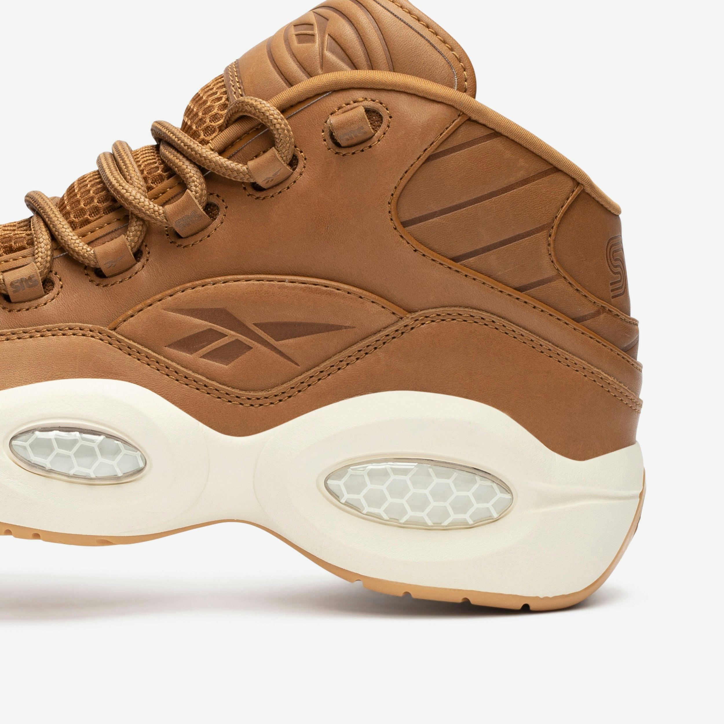 SNS x Reebok Question Mid "Leather Brown"