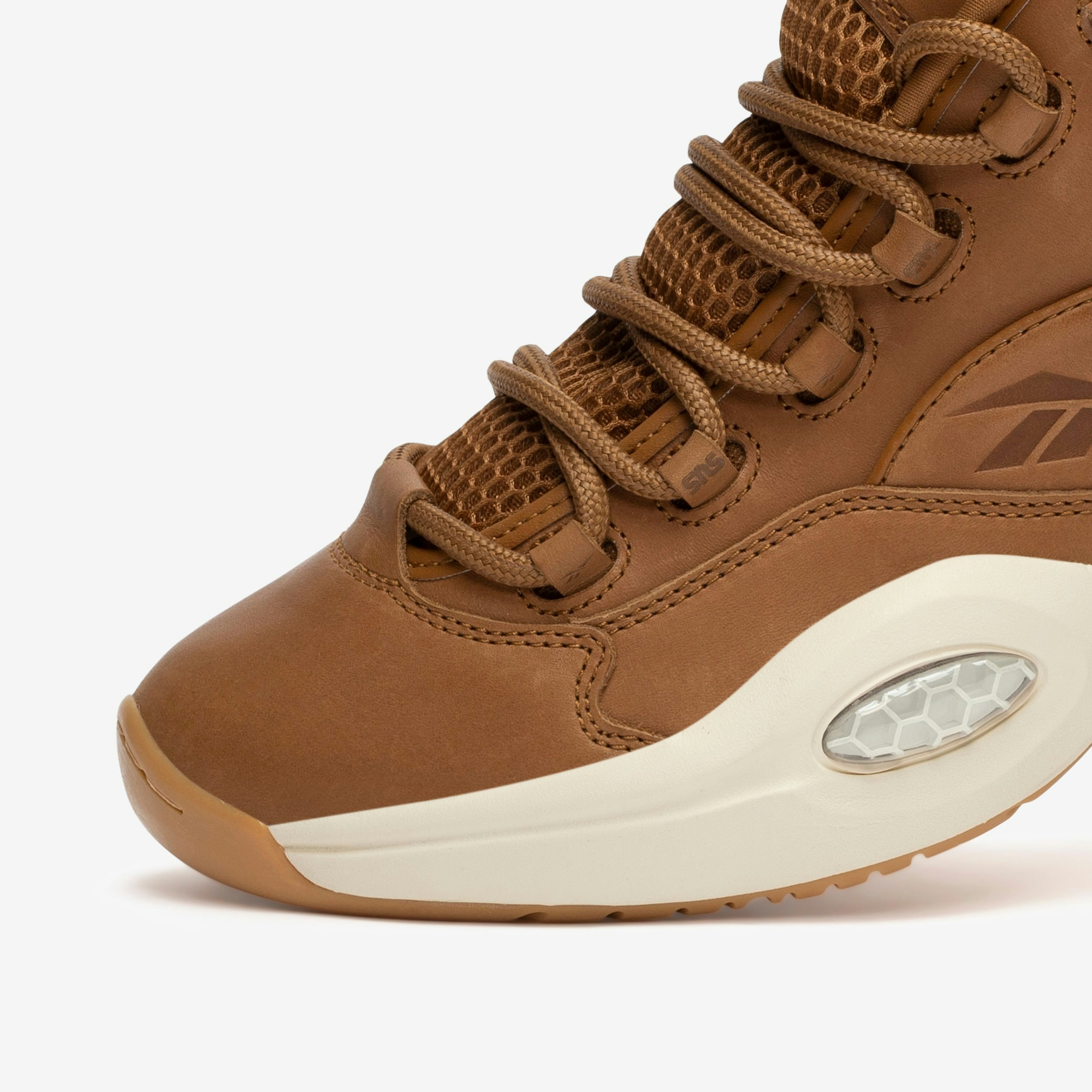 SNS x Reebok Question Mid "Leather Brown"