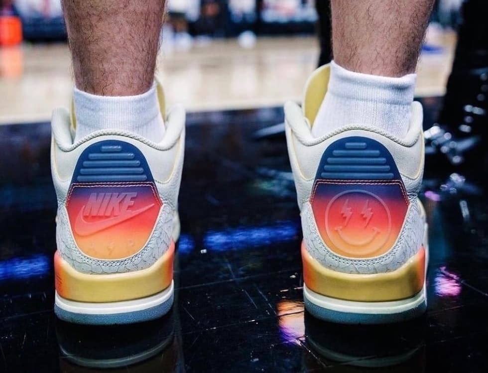 J Balvin x Air Jordan 3 "Medellín Sunset"