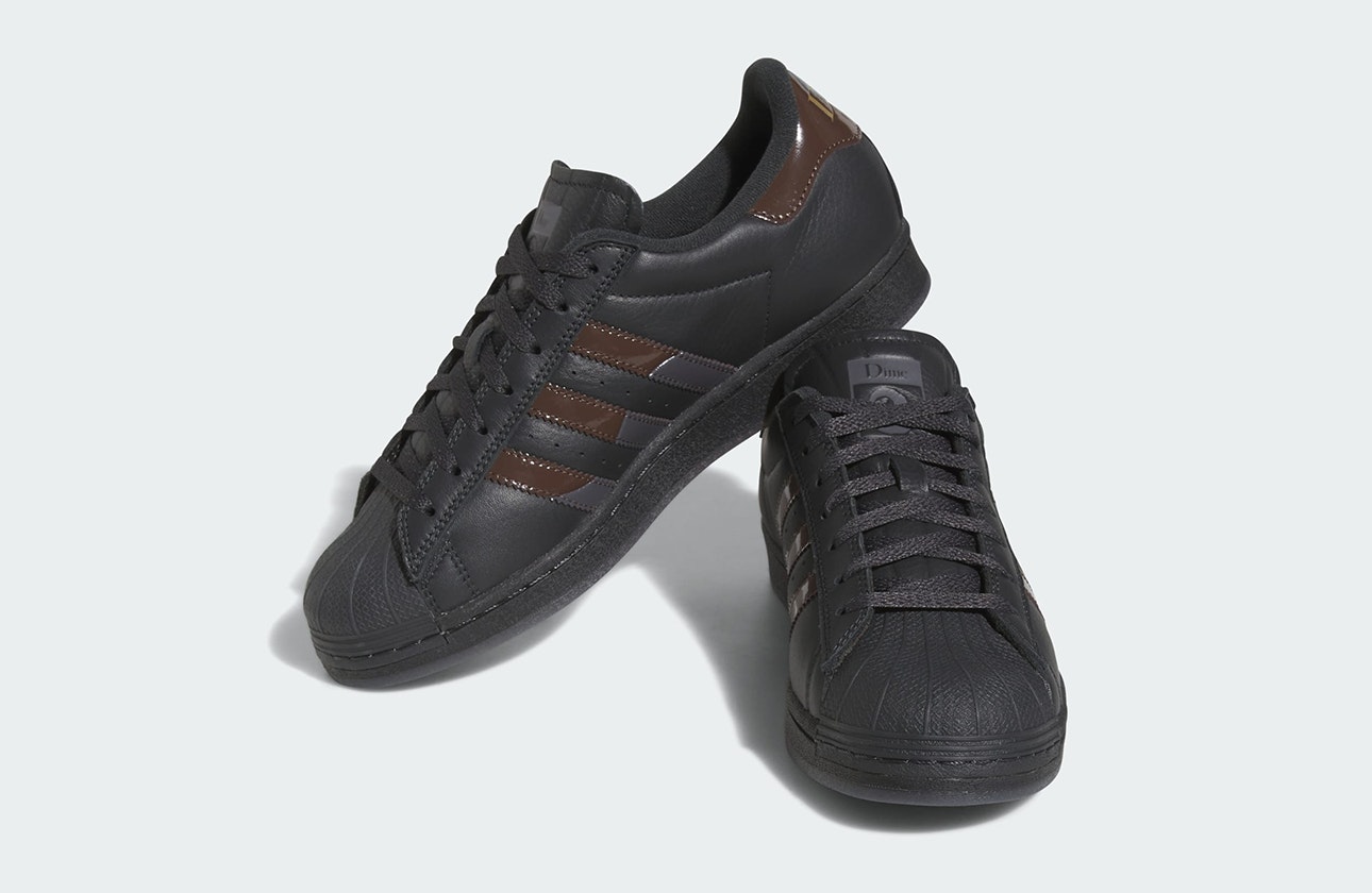 Dime x adidas Superstar ADV "Carbon"