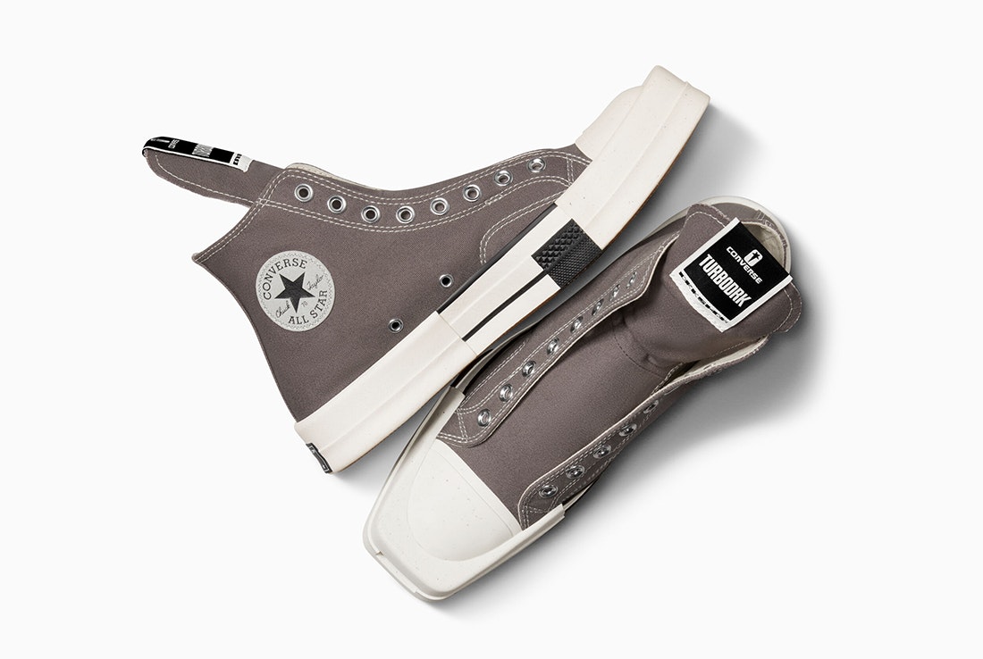 Rick Owens x Converse Chuck 70 Laceless "Drkshdw Turbodrk" (Iron)