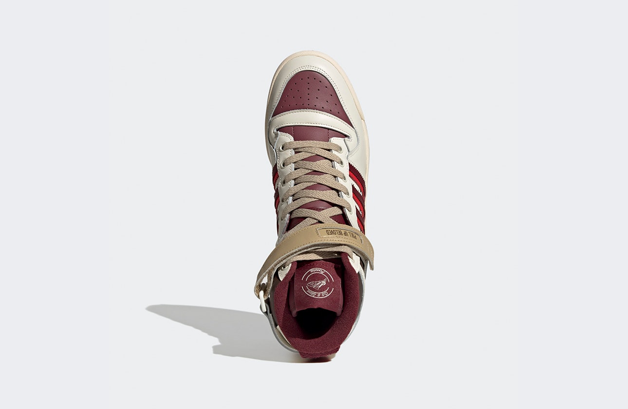 Cuts & Slices x adidas Forum High "Shadow Red"