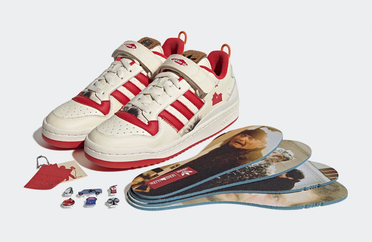 Home Alone x adidas Forum Low "Collegiate Red"