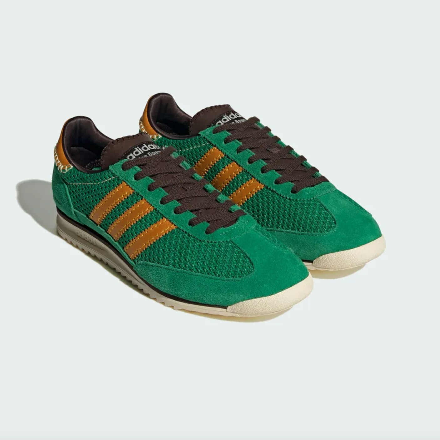 Wales Bonner x adidas SL72 Knit "Team Green"