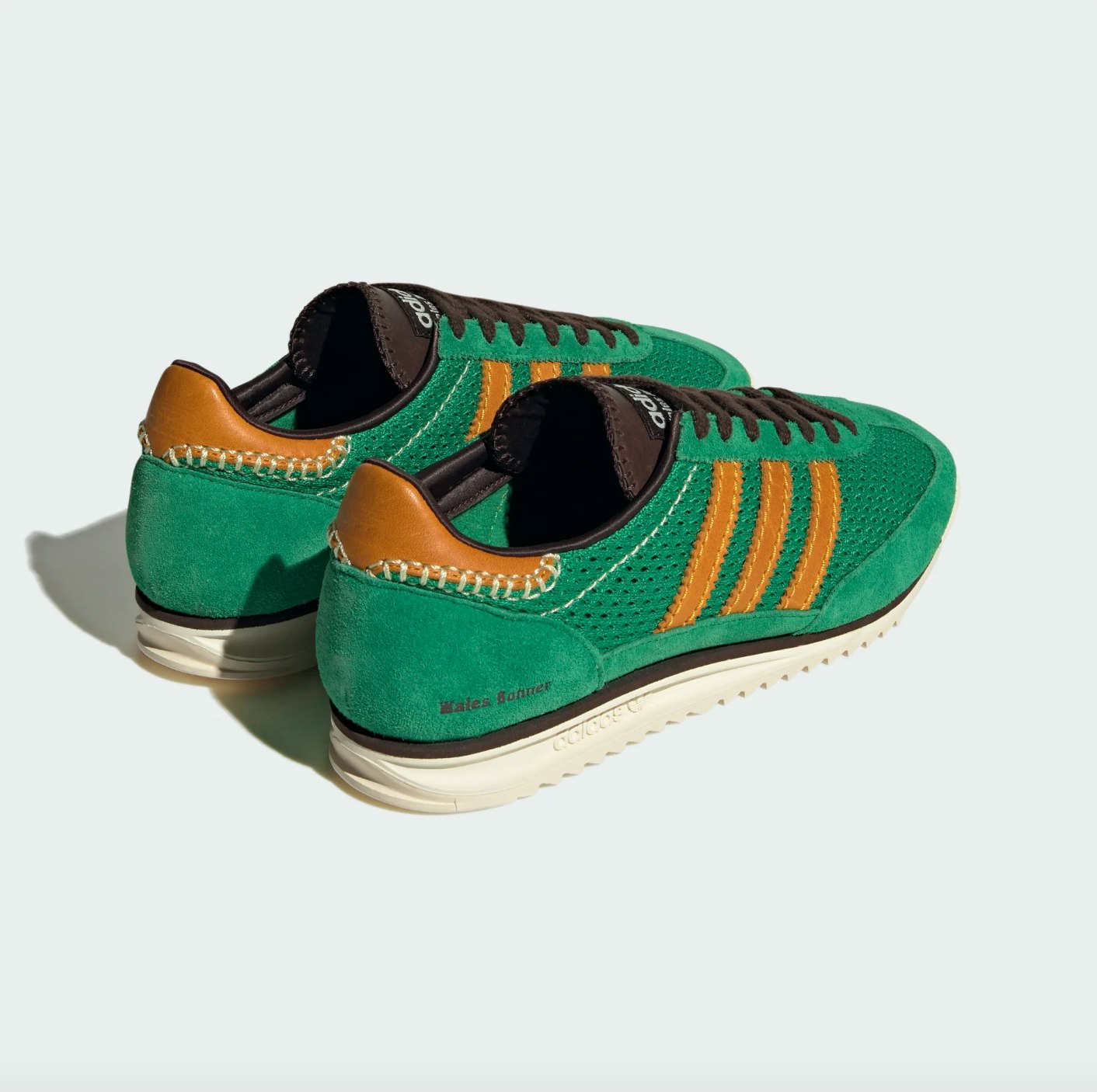 Wales Bonner x adidas SL72 Knit "Team Green"