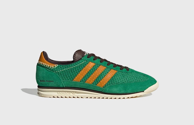 Wales Bonner x adidas SL72 Knit "Team Green"