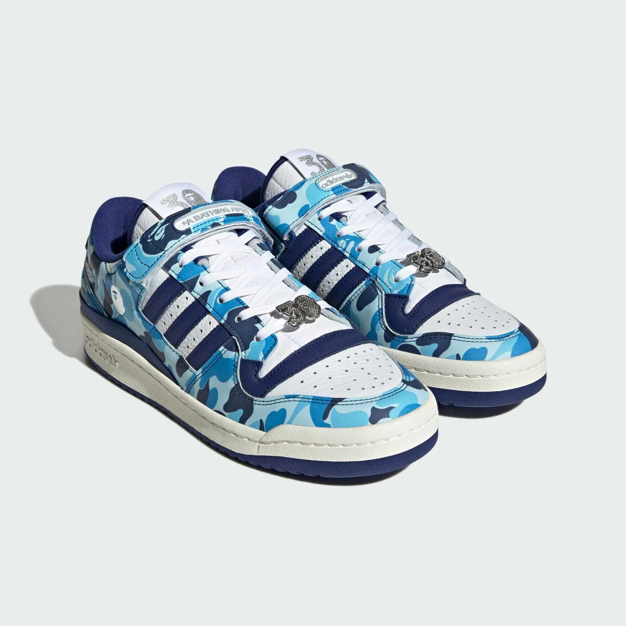 BAPE x adidas Forum Low "30th Anniversary" (Blue Camo)