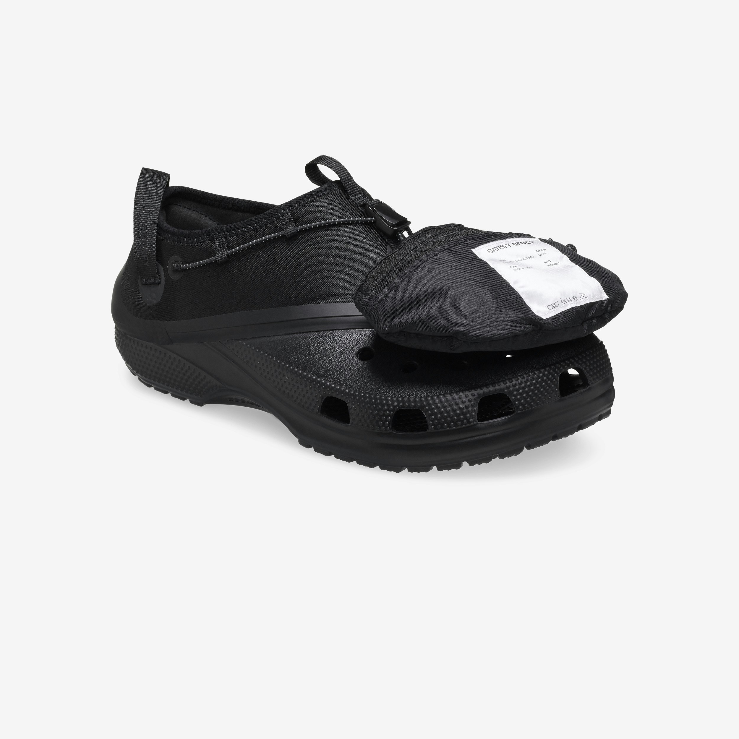 Satisfy x Crocs Classic Clog "Black"