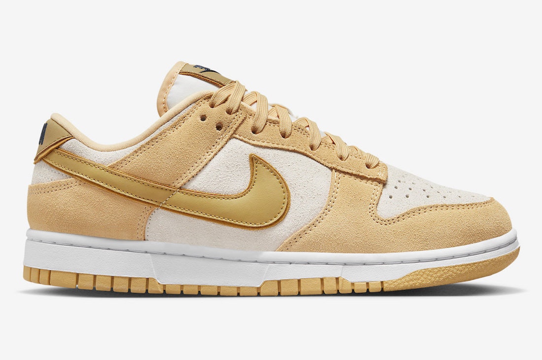 Nike Dunk Low "Gold Suede"