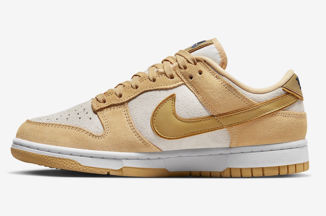 Nike Dunk Low "Gold Suede"