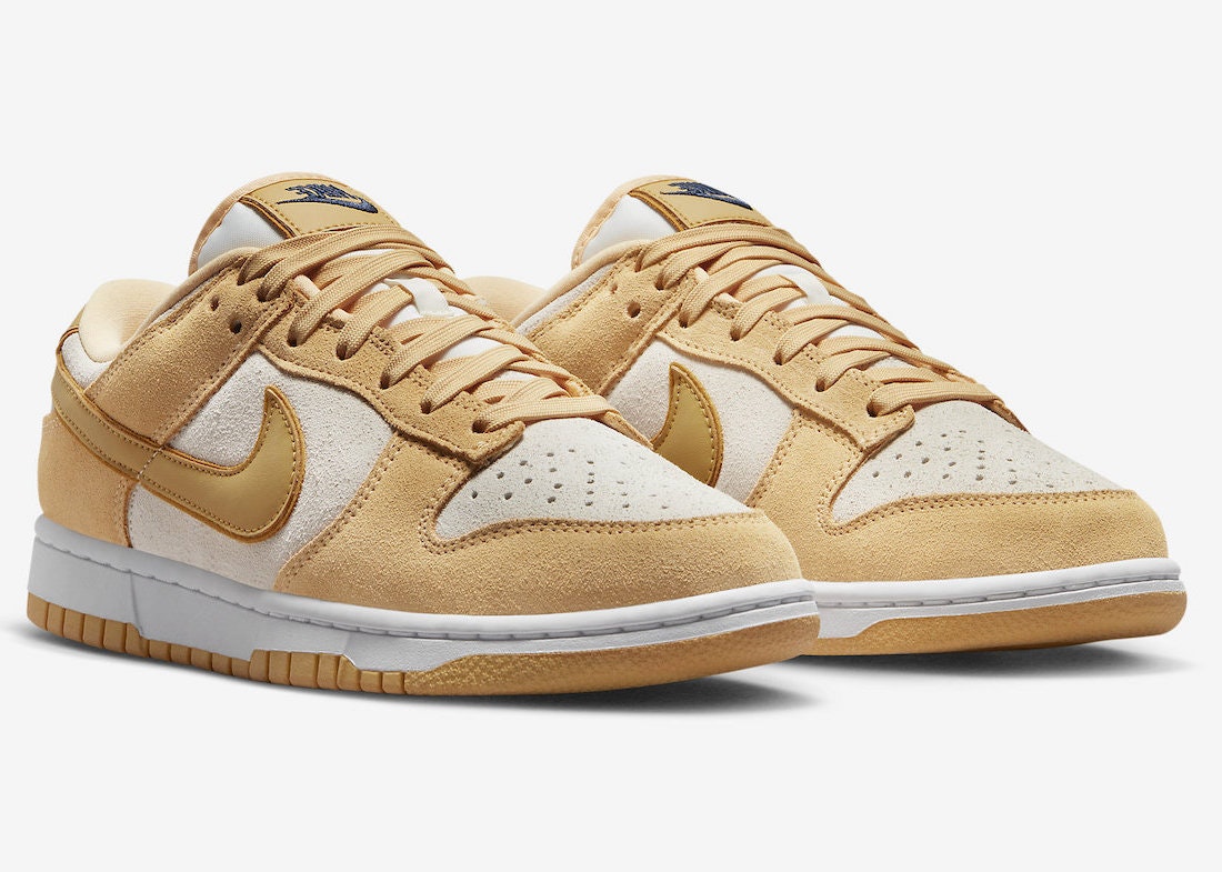 Nike Dunk Low "Gold Suede"