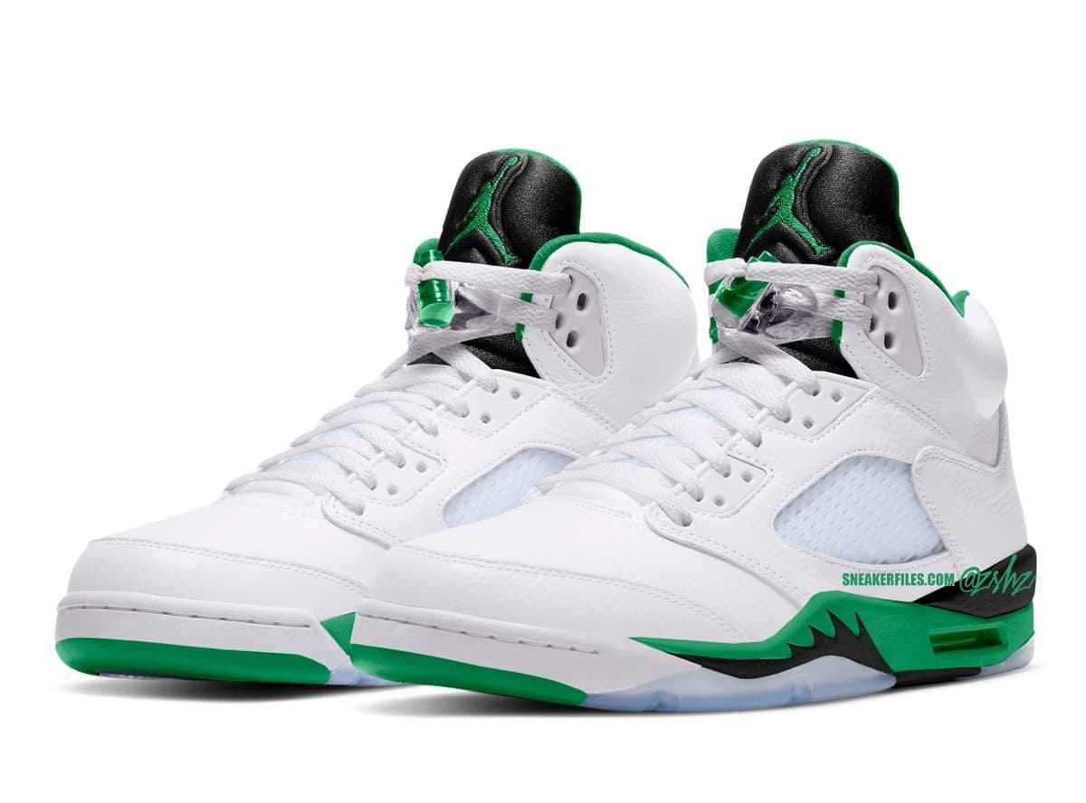 Air Jordan 5 "Lucky Green"