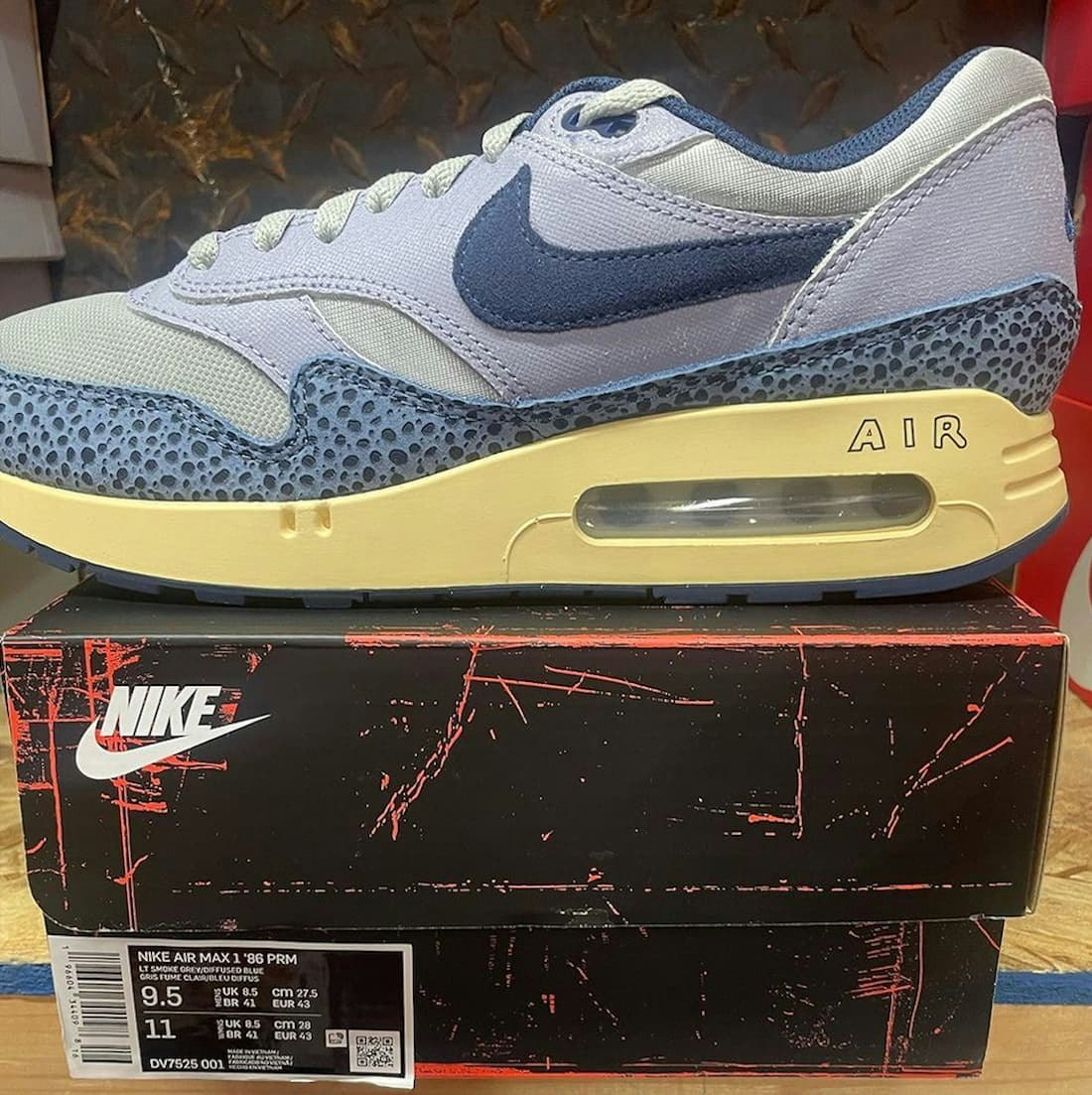 Nike Air Max 1 ’86 PRM “Blue Safari”