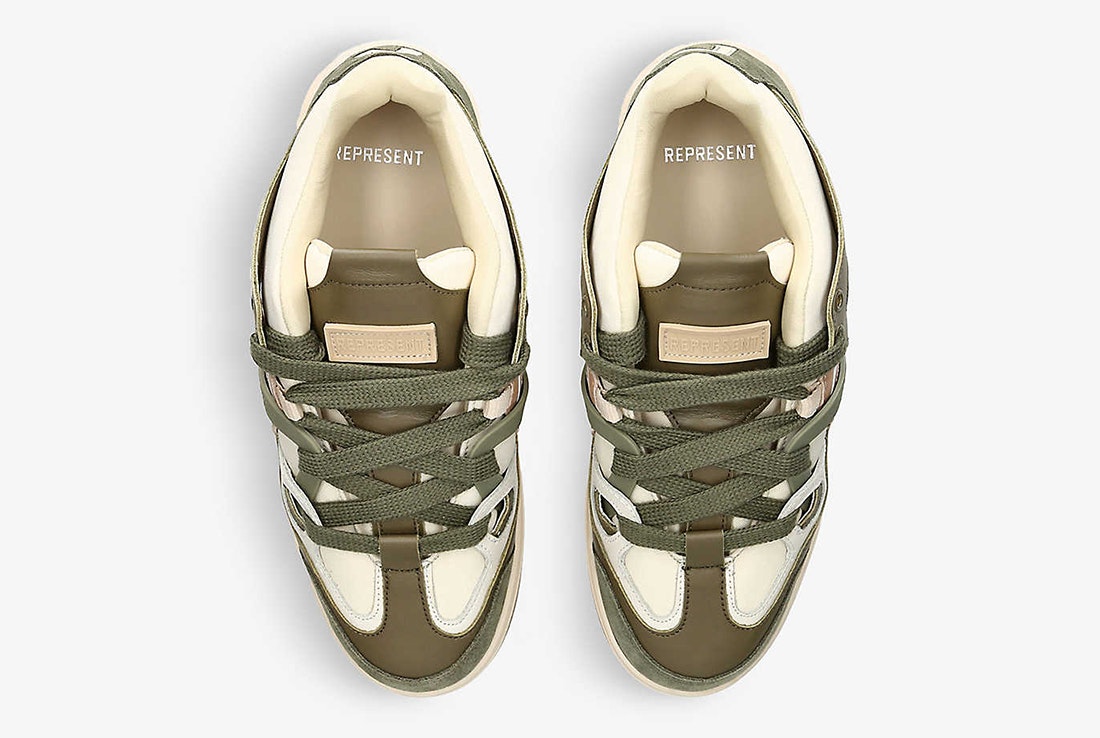 REPRESENT Bully Sneaker "Khaki"