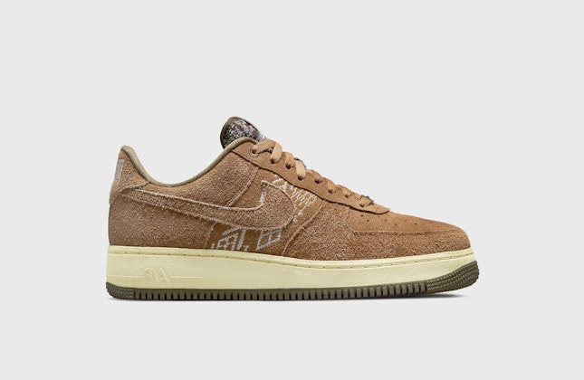 Nike Air Force 1 Low "NAI-KE" (Brown Shaggy) Nike Air Force 1 Low "NAI-KE" (Brown Shaggy)