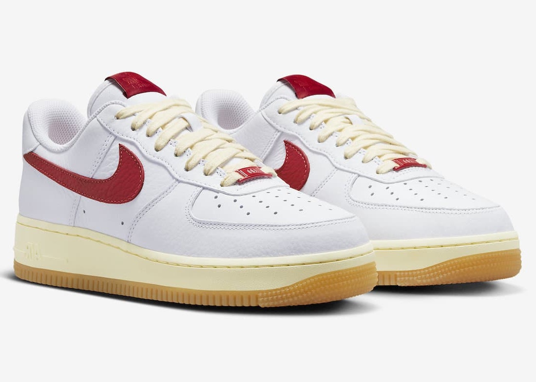 Nike Air Force 1 Low "White/Red"