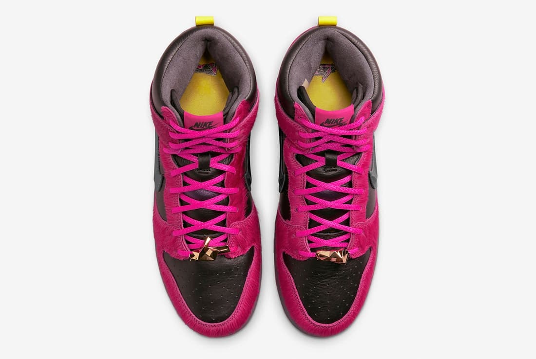 Run The Jewels x Nike SB Dunk High "Active Pink"