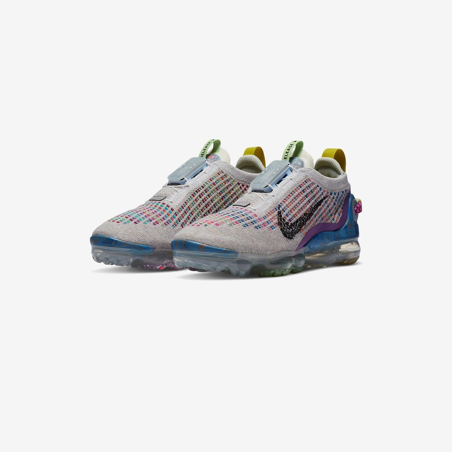 Nike Air VaporMax Flyknit (Multicolor/Pure Platinum)