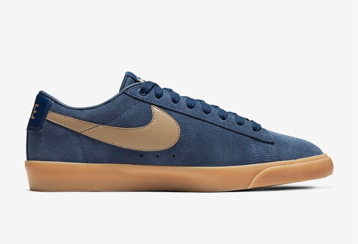 Nike SB Blazer Low GT (Blue/Beige)