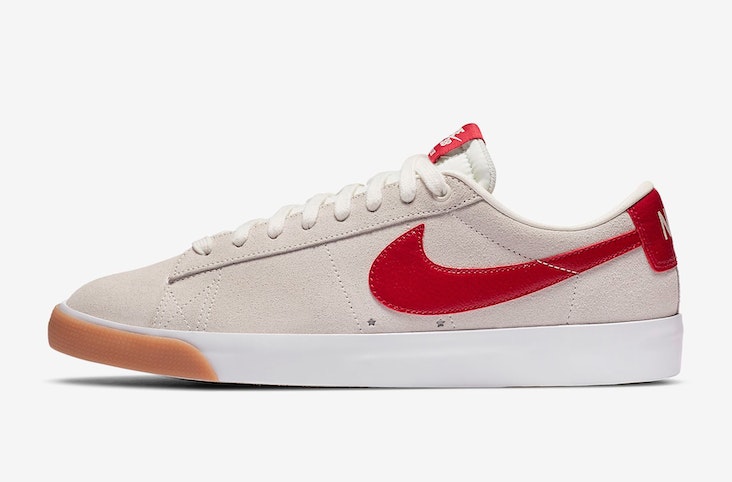 Nike SB Blazer Low GT (Beige/Red)
