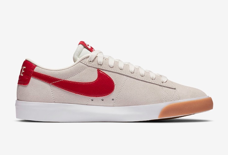 Nike SB Blazer Low GT (Beige/Red)