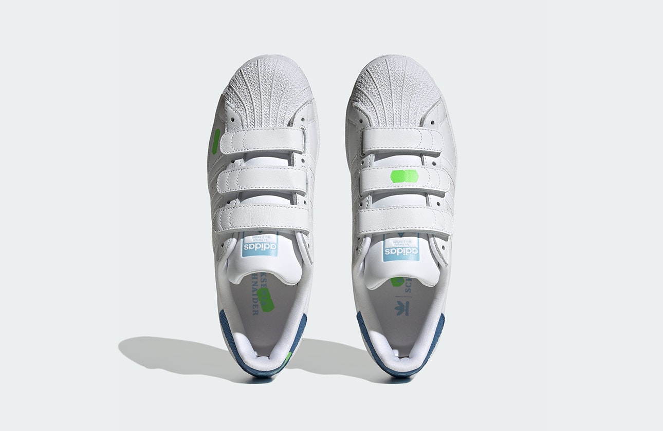 KSENIASCHNAIDER x adidas Superstar "Cloud White"