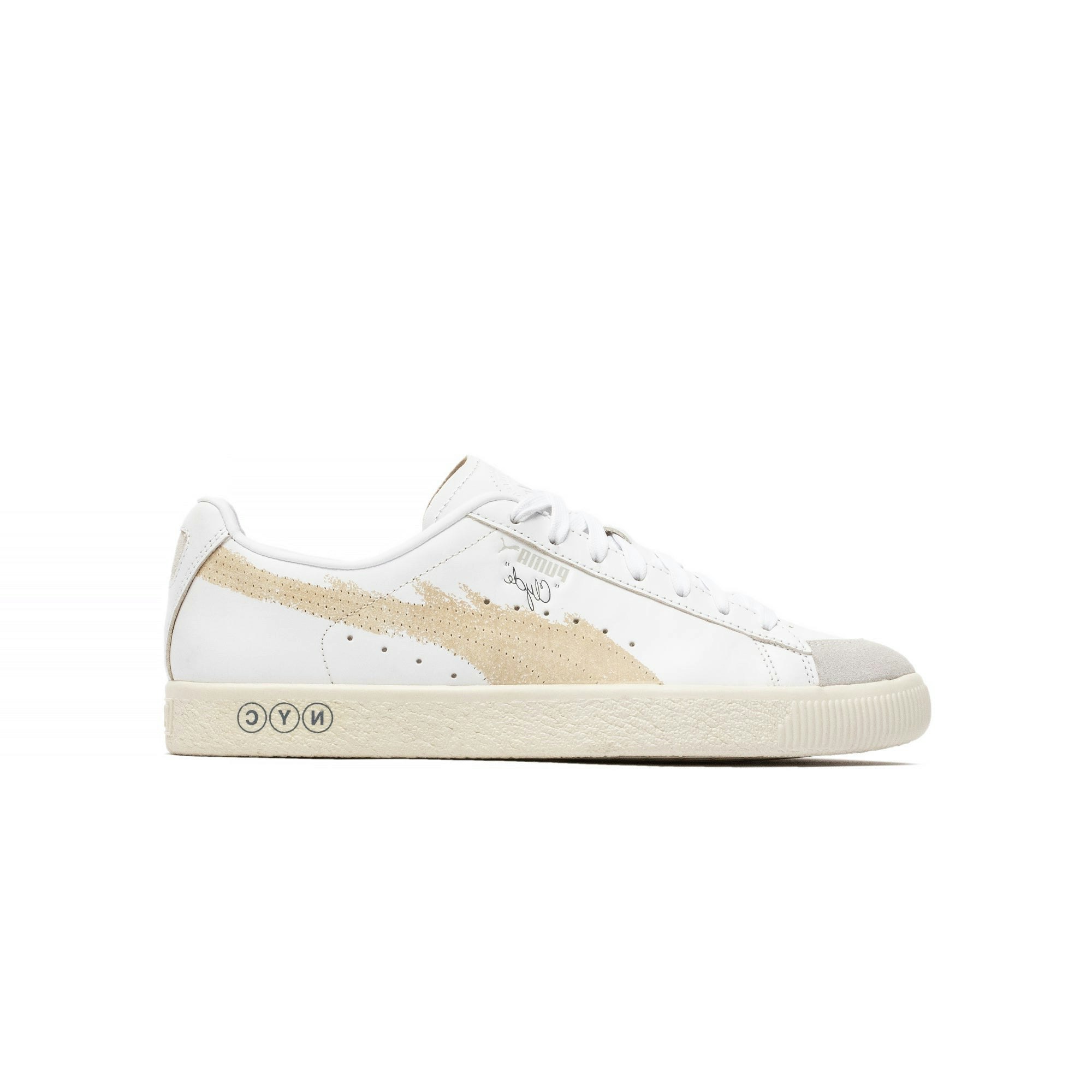 Extra Butter x Puma Clyde NYC "Warm White"