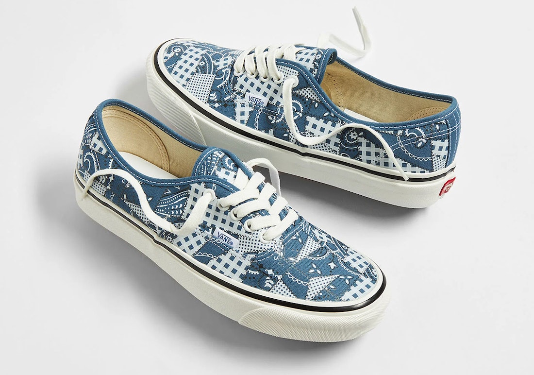 WP x Vans Vault Authentic 44 DX "Blue Paisley"