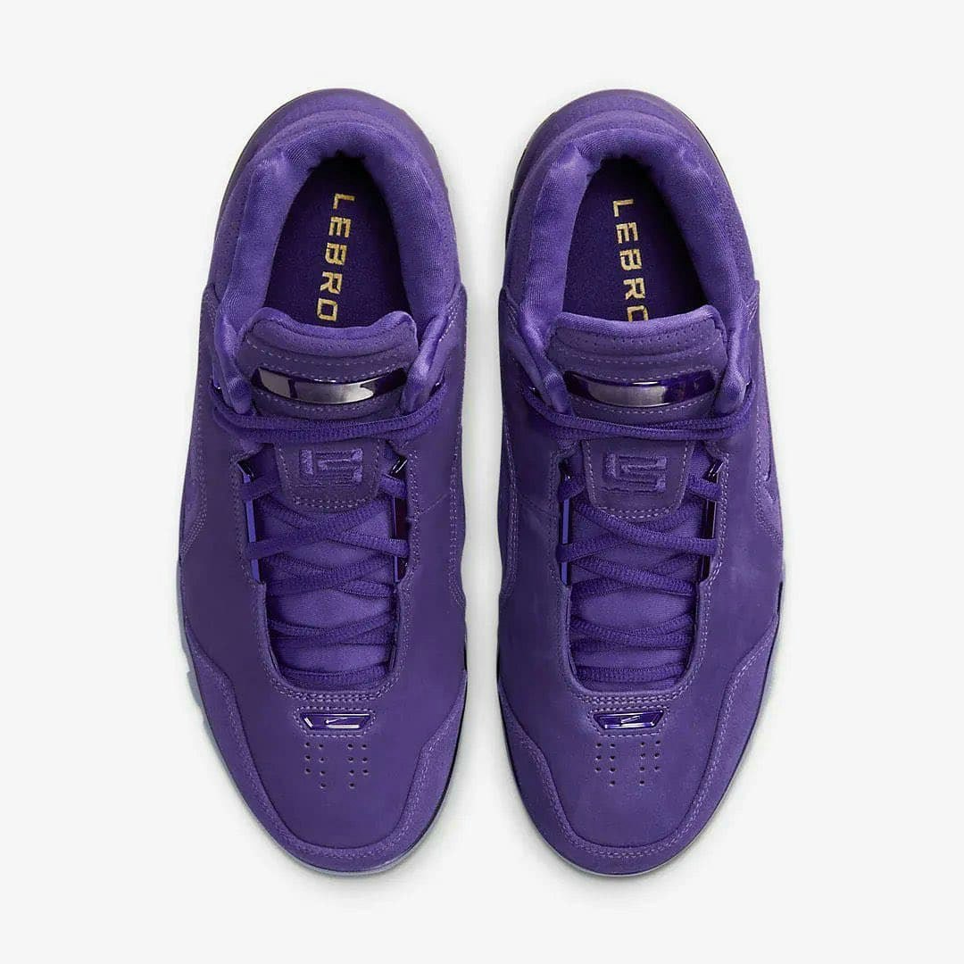 LeBron James x Nike Air Zoom Generation "Purple Suede"