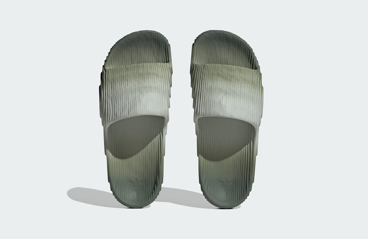 adidas Adilette 22 "Silver Green"