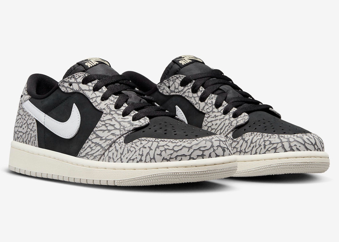 Air Jordan 1 Low OG "Black Cement"