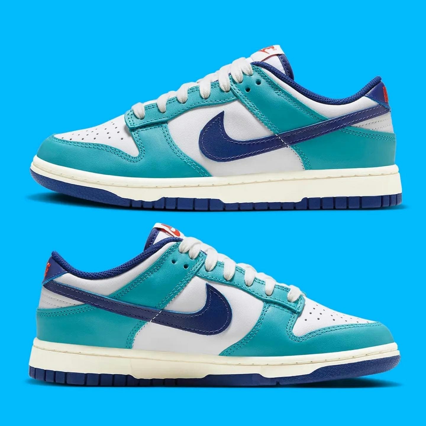 Nike Dunk Low "Teal and Navy"
