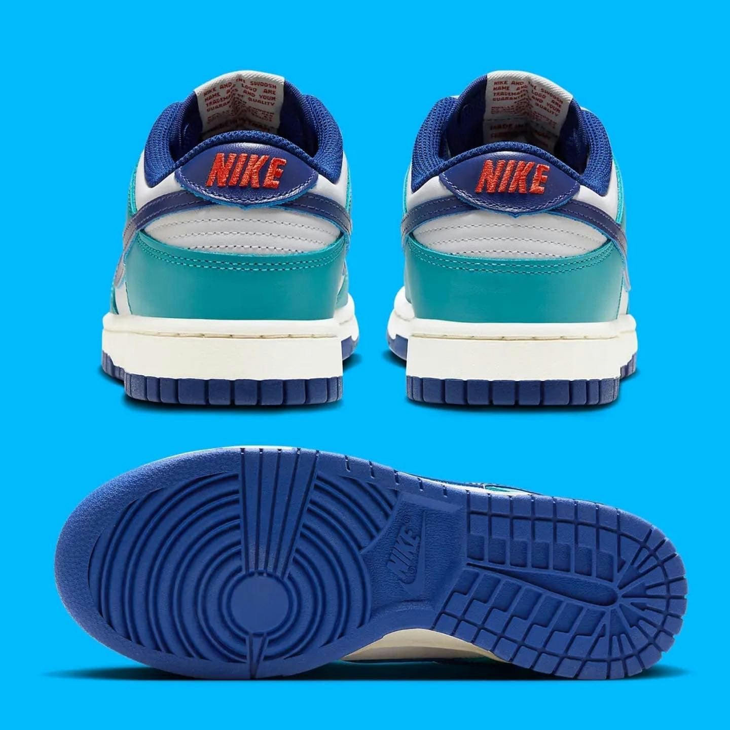 Nike Dunk Low "Teal and Navy"