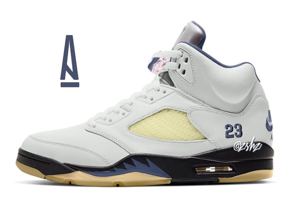 A Ma Maniere x Air Jordan 5 “Diffused Blue”